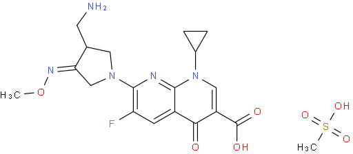 甲磺酸吉米沙星