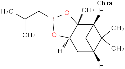 (2-甲基丙基)硼酸(1S,2S,3R,5S)-(+)-2,3-蒎烷二醇酯