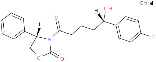 (4S)-3-[(5S)-5-(4-氟苯基)-5-羟基戊酰基]-4-苯基-1,3-氧氮杂环戊烷-2-酮