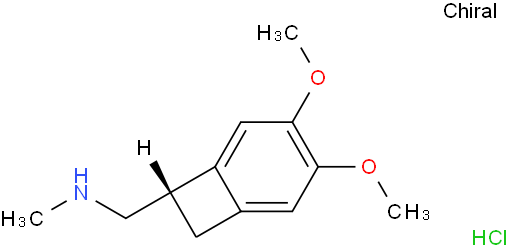 (1S)-4,5-二甲氧基-1-[(甲基氨基)甲基]苯并环丁烷盐酸盐