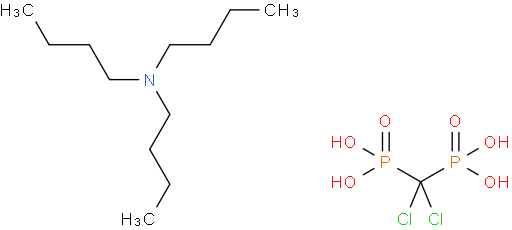 Phosphonic acid, P,P'-(dichloromethylene)bis-, compd. with N,N-dibutyl-1-butanamine (1:1)