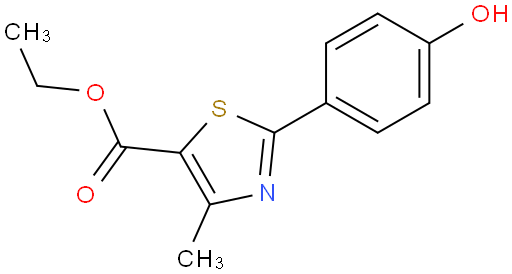 2-(4-羟基苯基)-4-甲基噻唑-5-羧酸乙酯