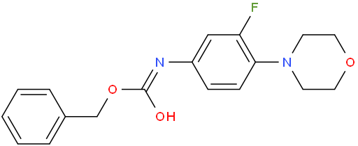 (3-氟-4-吗啉-4-基苯基)氨基甲酸苄酯