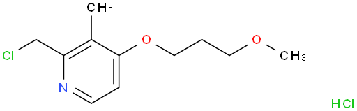 2-氯甲基-3-甲基-4-(3-甲氧丙氧基)吡啶盐酸盐