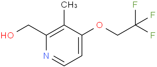 2-羟甲基-3-甲基-4-(2,2,2-三氟乙氧基)吡啶