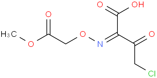 2-甲氧羰基甲氧亚胺基-4-氯-3-氧代丁酸