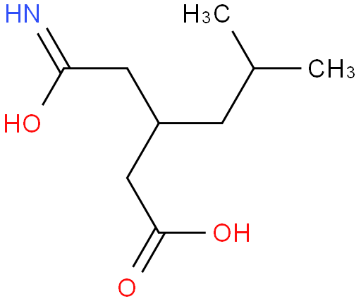 3-(氨甲酰甲基)-5-甲基己酸