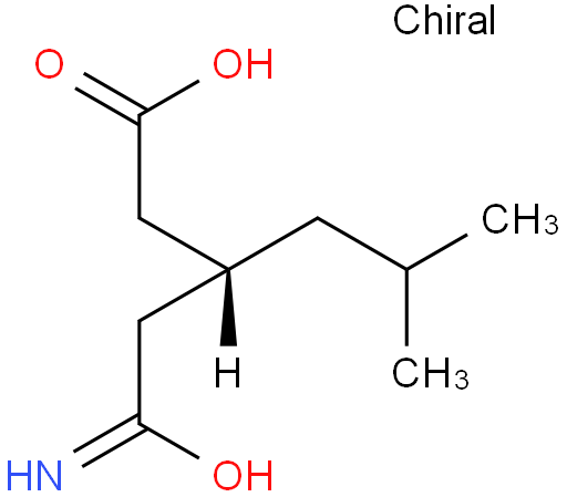 (R)-(-)-3-(氨甲酰甲基)-5-甲基己酸