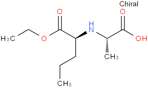 N-((S)乙氧羰基-1-丁基)-(S)丙氨酸