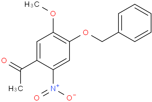 1-(4-(苄氧基)-5-甲氧基-2-硝基苯基)乙酮