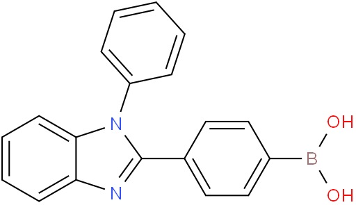 (4-(1-苯基-1H-苯并[d]咪唑基-2-基)苯基)硼酸