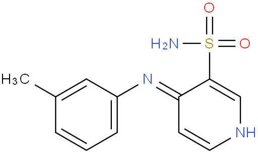 4-(3-甲基苯基)氨基吡啶-3-磺酰胺