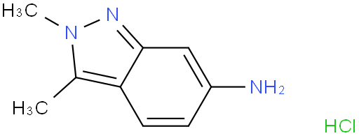 2,3-dimethyl-2H-indazol-6-aminehydrochloride