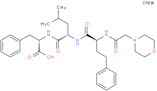 (alphaS)-alpha-[(4-Morpholinylacetyl)aMino]benzenebutanoyl-L-leucyl-L-phenylalanine