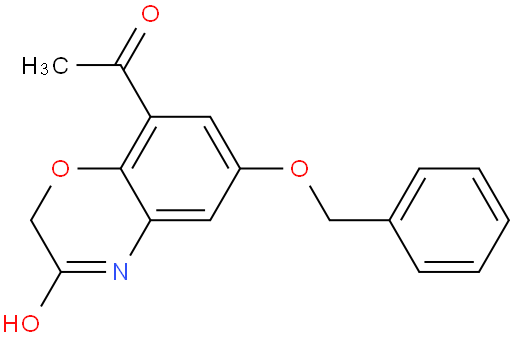 8-Acetyl-6-(benzyloxy)-2H-benzo[b][1,4]oxazin-3(4H)-one