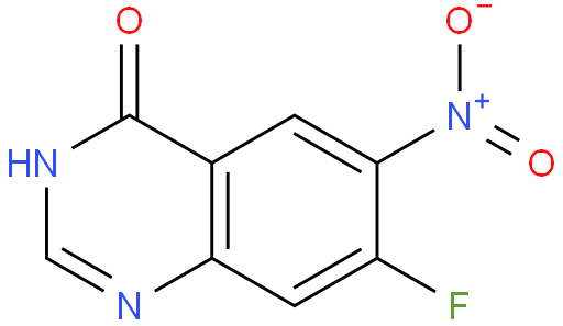 7-Fluoro-6-nitro-4-hydroxyquinazoline