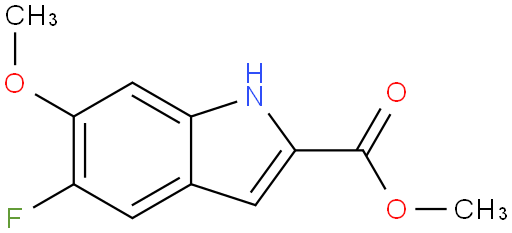 Methyl 5-fluoro-6-methoxy-1H-indole-2-carboxylate