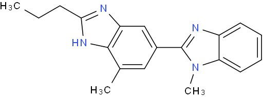 2-正丙基-4-甲基-6-(1'-甲基苯并咪唑-2-基)苯并咪唑