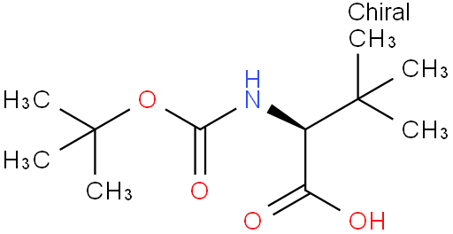 BOC-L-叔亮氨酸；N-Boc-L-叔亮氨酸；