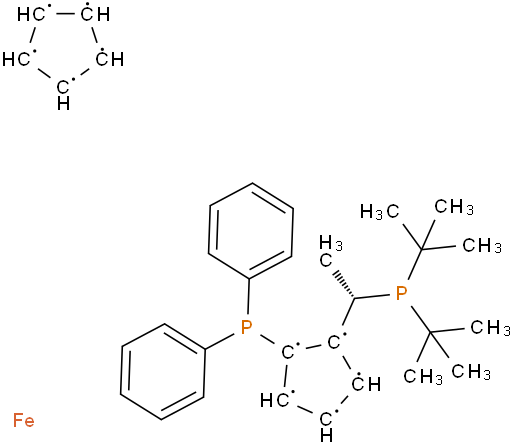 (R)-1-[(1S)-2-(DIPHENYLPHOSPHINO)FERROCENYL]ETHYLDI-TERT-BUTYLPHOSPHINE