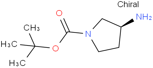 (S)-3-氨基-1-叔丁氧羰基吡咯烷