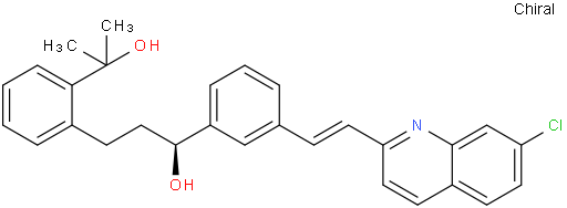 2-(2-(3-(2-(7-氯-2-喹啉基)-乙烯基苯基)-3-羟基丙基)苯基)-2-丙醇