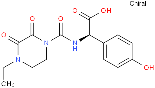 (2R)-2-[(4-Ethyl-2,3-dioxopiperazinyl)carbonylamino]-2-(4-hydroxyphenyl)acetic acid