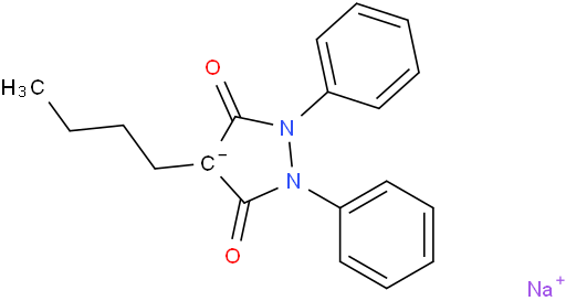 Phenylbutazone sodium；Sodium butazolidine