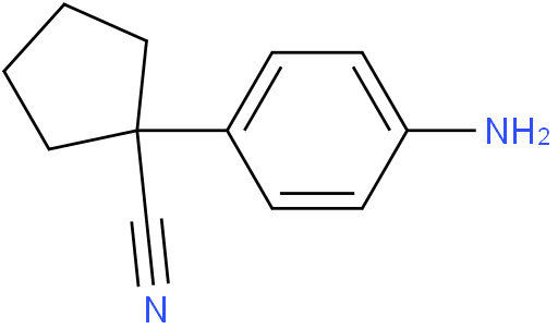 1-(4-氨基苯基)环戊基甲腈