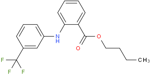 Butyl 2-((3-(trifluoromethyl)phenyl)amino)benzoate