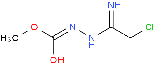 Methyl 2-(2-chloro-1-iminoethyl)hydrazinecarboxylate