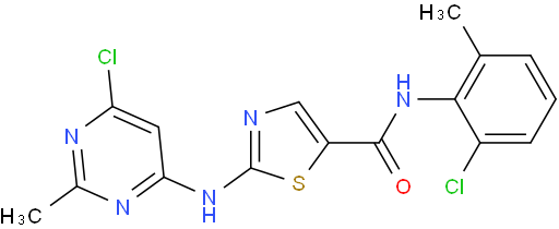 N-(2-Chloro-6-methylphenyl)-2-[(6-chloro-2-methyl-4-pyrimidinyl)amino]-5-thiazolecarboxamide