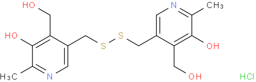 5,5'-(Disulfanediylbis(methylene))bis(4-(hydroxymethyl)-2-methylpyridin-3-ol) dihydrochloride