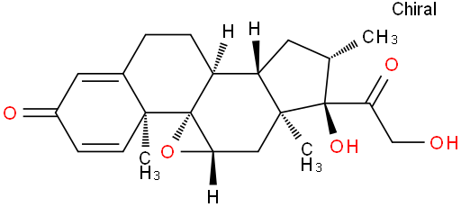 9-beta,11-beta-epoxy-17-alpha,21-dihydroxy-16-beta-methylenepregna-1,4-diene-3,20-dione