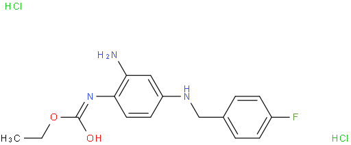 瑞替加滨二盐酸盐