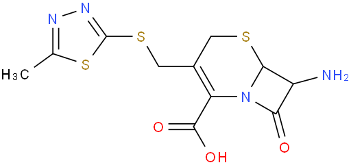 7-Amino-3-[(5-Methyl-1,3,4-Thiadiazol-2-yl)Thiomethyl]Cephalosphoranic Acid