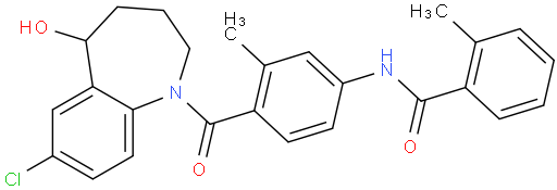 N-(4-(7-Chloro-5-hydroxy-2,3,4,5-tetrahydro-1H-benzo[b]azepine-1-carbonyl)-3-methylphenyl)-2-methylbenzamide