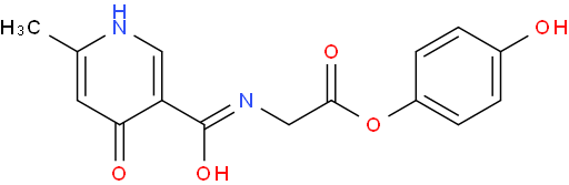 2-(6-甲基-4-羟基烟酰胺基)-2-(4-羟基苯基)乙酸