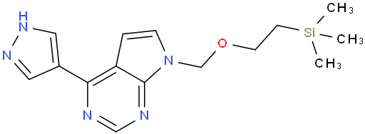 trimethyl-[2-[[4-(1H-pyrazol-4-yl)pyrrolo[2,3-d]pyrimidin-7-yl]methoxy]ethyl]silane