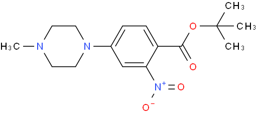 tert-Butyl 4-(4-methylpiperazin-1-yl)-2-nitrobenzoate