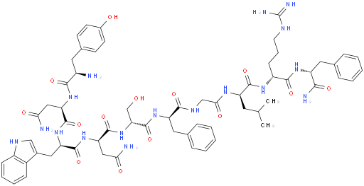 TYR-ASN-TRP-ASN-SER-PHE-GLY-LEU-ARG-PHE-NH2