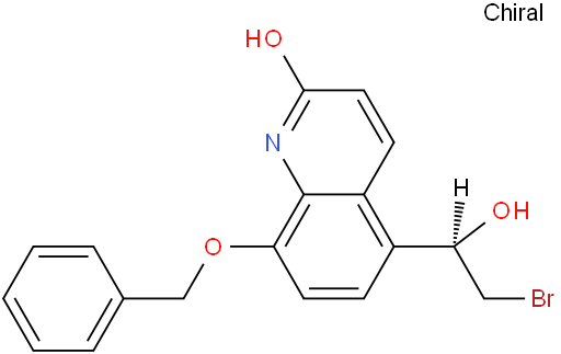 (R)-8-(Benzyloxy)-5-(2-bromo-1-hydroxyethyl)quinolin-2(1H)-one