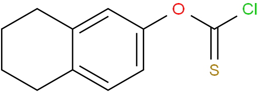 o-5,6,7,8-Tetrahydro-2-naphtylthiochloroformate