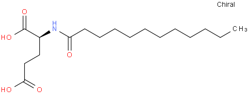 N-(1-氧代十二烷基)-L-谷氨酸(9CI)