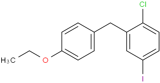 1-Chloro-2-(4-ethoxybenzyl)-4-iodobenzene