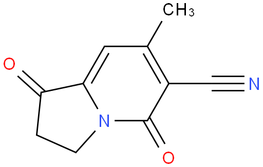 7-METHYL-1,5-DIOXO-1,2,3,5-TETRAHYDRO-INDOLIZINE-6-CARBONITRILE