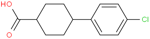 4-(4-Chlorophenyl)cyclohexanecarboxylic acid