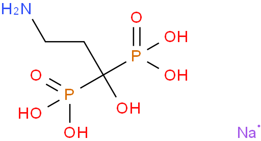 3-AMINO-1-HYDROXYPROPYLIDENE-BISPHOSPHONIC ACID, 2NA, PENTAHYDRATE