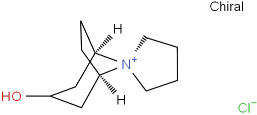 (1R,5R)-3-Hydroxyspiro[bicyclo[3.2.1]octane-8,1'-pyrrolidin]-1'-ium chloride