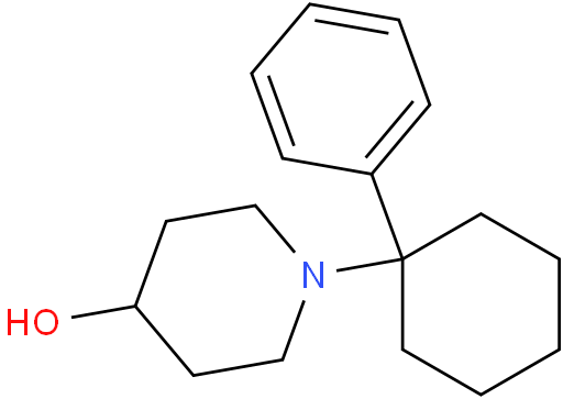 1-(1-phenylcyclohexyl)-4-hydroxypiperidine